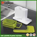 Self Draining Sink Tidy Sink Aid Organizer Brush Sponge Cleaning Cloth Holder Ti 3