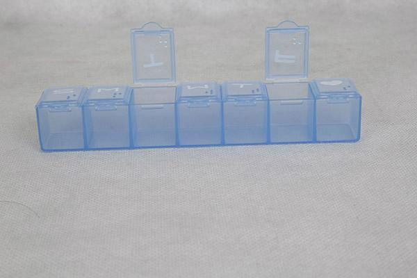 Plastic Pill Tablet Capsule Box 2