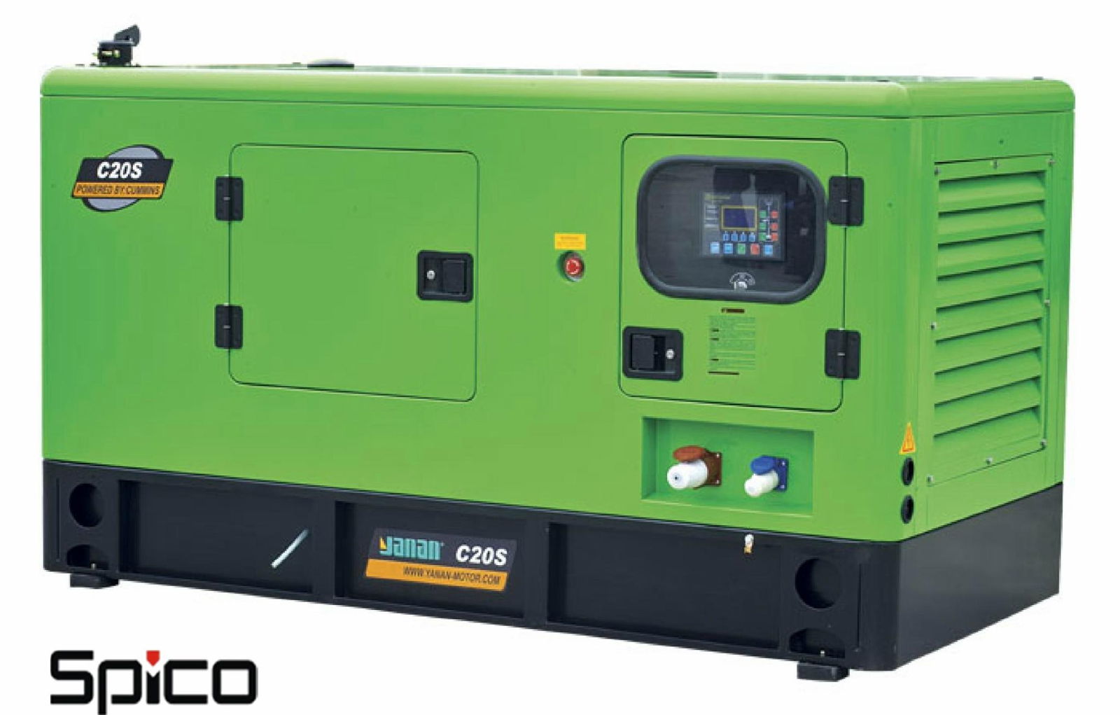 C20S-C1200S Cummins diesel genset series (silenced) 4