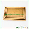 Eco-Friendly Natural Bamboo food serving