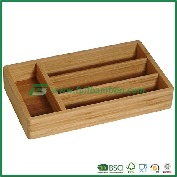 Bamboo Cutlery Tray for kitchenware