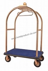 Stainless steel L   age trolley manufacture