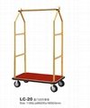 Hot sell L   age trolley with titaniumplated