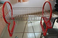 iron dish racks kitchen shelf