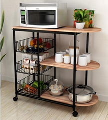 good quality kitchen rack metal shelf