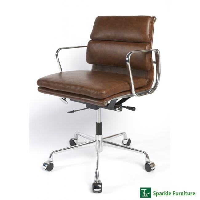 Eames low back soft pad office chair 3