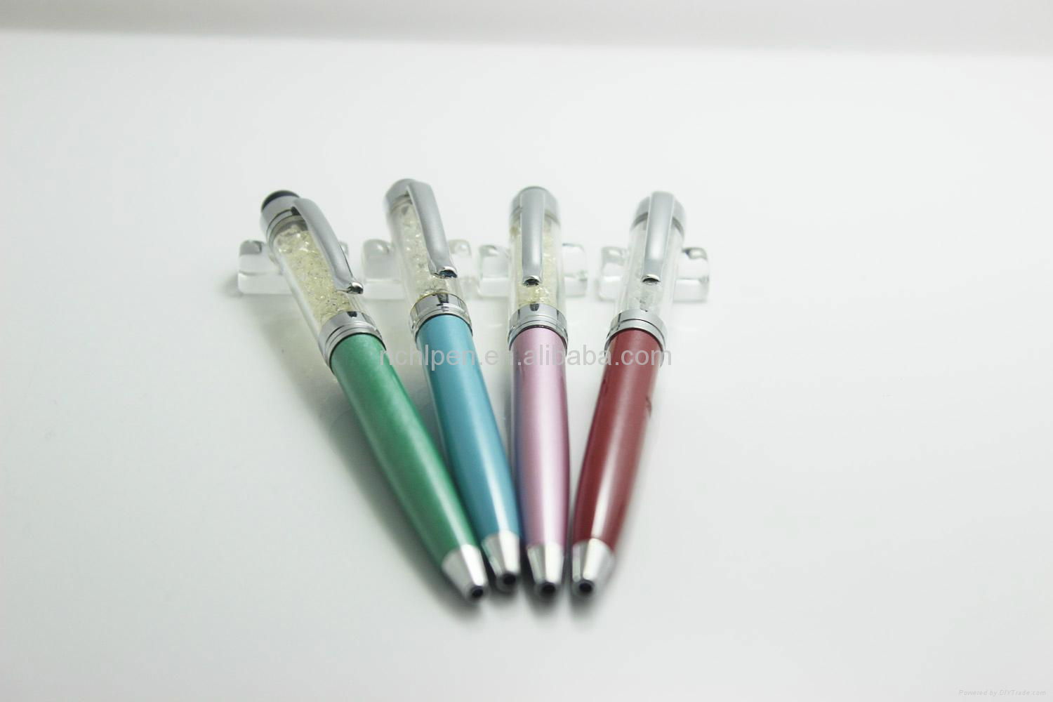 2015 New Fashion Style Wholesale Promotional Metal crystal Ballpoint pen 2