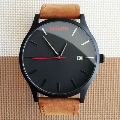 2015 China stainless steel back waterproof japan miyota mvmt watch for man 4