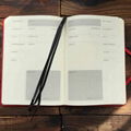 A5 customized notebooks with elastic strap and inner pocket 3