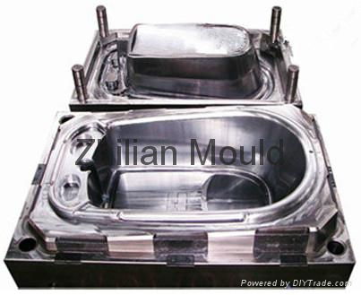 Taizhou top quality plastic baby bathtub mould/mold for hot sale 2