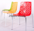 Taizhou simple and elegant plastic chair mould manufacturer