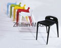 Taizhou fashionable horse  plastic injection stool mould 2