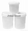 Taizhou customized plastic paint bucket mould with high quality 3