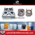 Taizhou customized plastic paint bucket mould with high quality 1