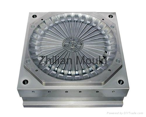 Taizhou customized plastic tableware mould for hot sale 4