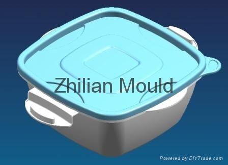 Taizhou customized plastic tableware mould for hot sale 5