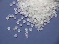 Virgin and recycled LLDPE granule with film grade