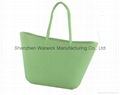 2015 new arrival waterproof silicone shoulder bag tote bag 2