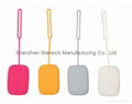 2015 top seller candy color stylish fancy silicone key purse key case 3