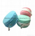 2015 latest design hot selling mini macaron design silicoe coin case 