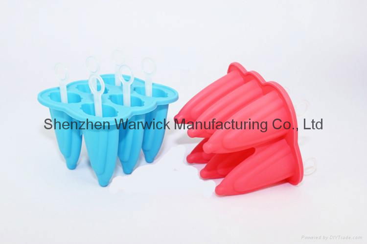 2015 summer cheap wholesale must have food grade silicone ice cream mold  3