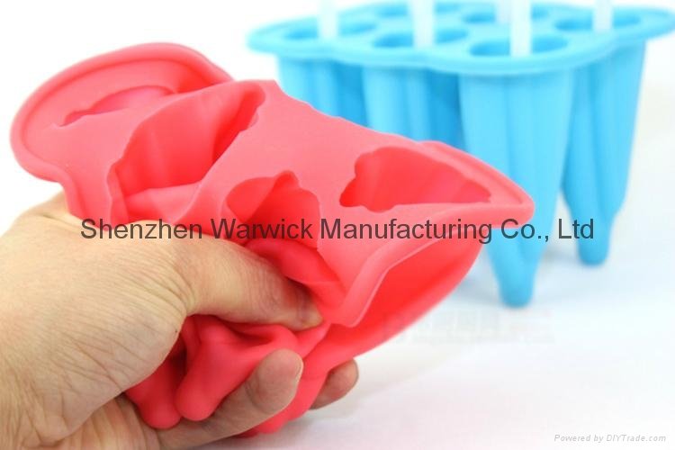 2015 summer cheap wholesale must have food grade silicone ice cream mold  5