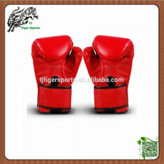 PU leather Muay thai boxing gloves 