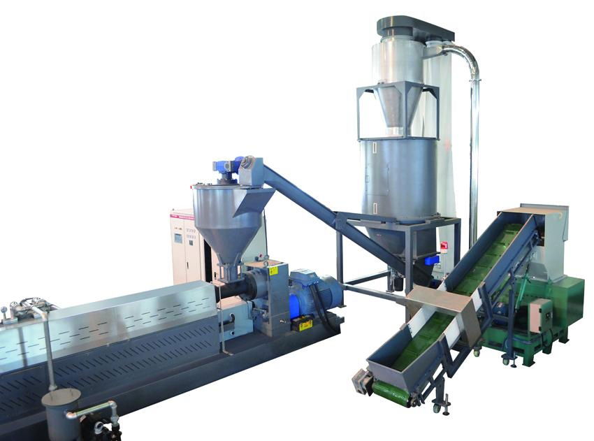 PE HDPE LDPE film cable flake recycling machine