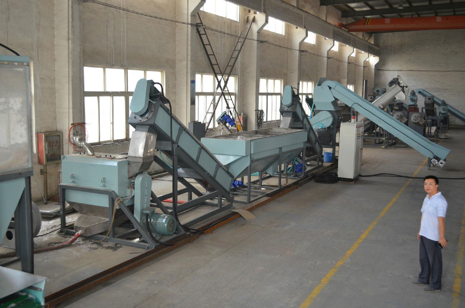 PP PE Film Recycle  Washing Line and Plastic Recycling Machine 2