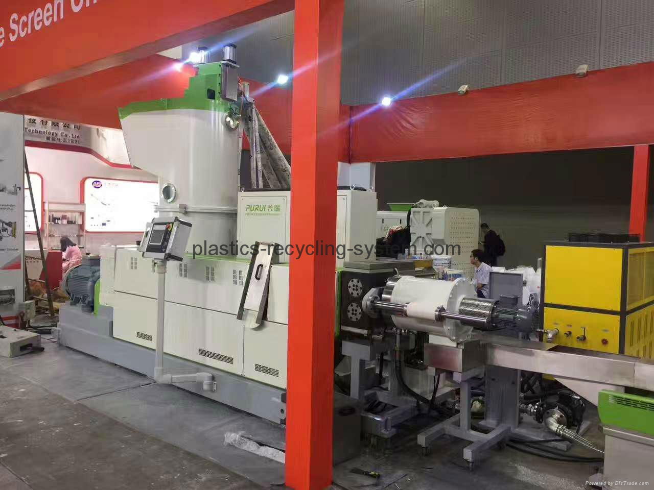 PP,PE film plastic granulator and plastic recycling machine