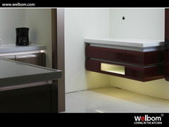 Welbom High Gloss Dupant painted Modern kitchen cabinet