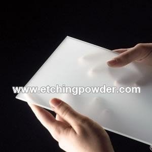 glass frosting powder