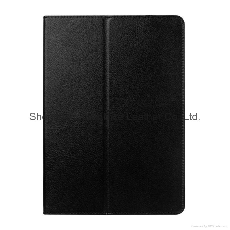 2015 New folder standing leather case for ipad air 2 5
