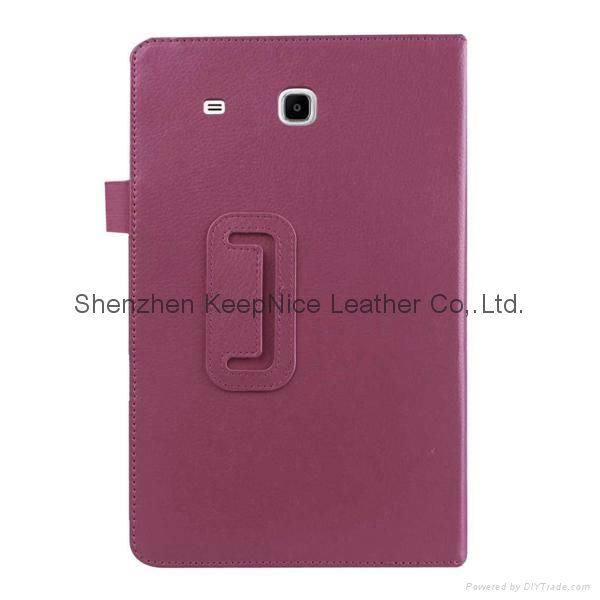 New tablet leather cover case for Samsung Galaxy Tab E T561