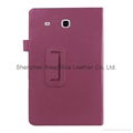 New tablet leather cover case for Samsung Galaxy Tab E T561 1