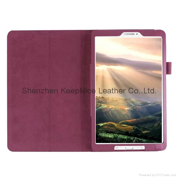 New tablet leather cover case for Samsung Galaxy Tab E T561 2