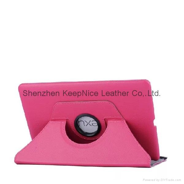 360 Rotating leather case for Google Nexus 9