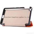 leather case with back cover for Amazon Kindle fire HD6 1