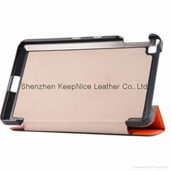 leather case with back cover for Amazon Kindle fire HD6