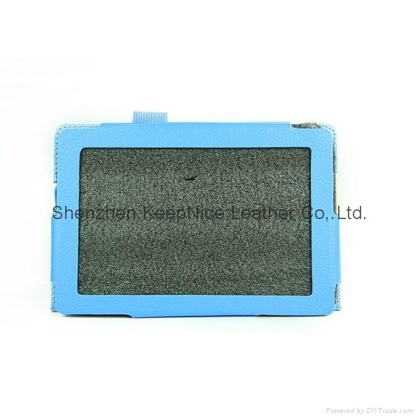 Standing flip leather case for Amazon kindle fire HD7 5