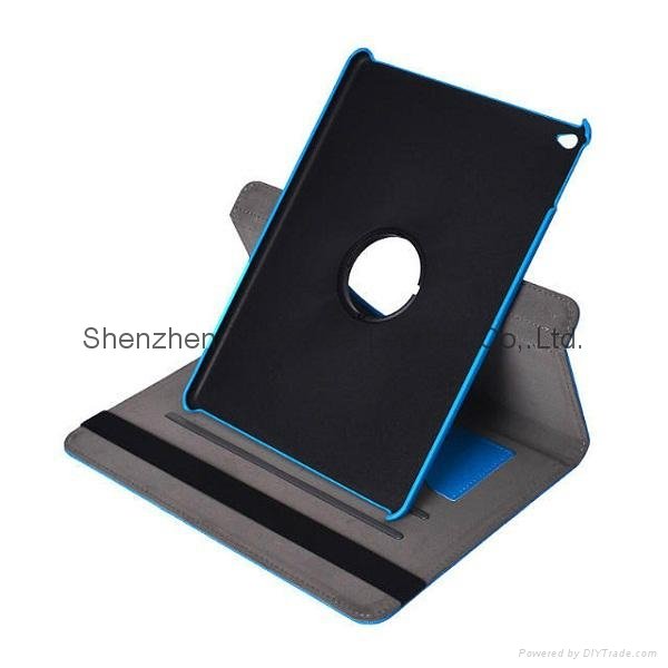 360 Rotation leather case for iPad air 2/ ipad 6 2