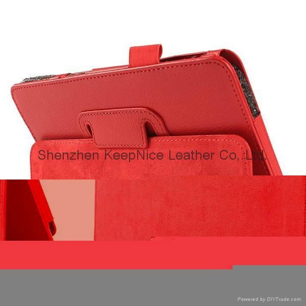 Soft PU stand tablet pc case for Samsung Galaxy Tab 4 T330 4