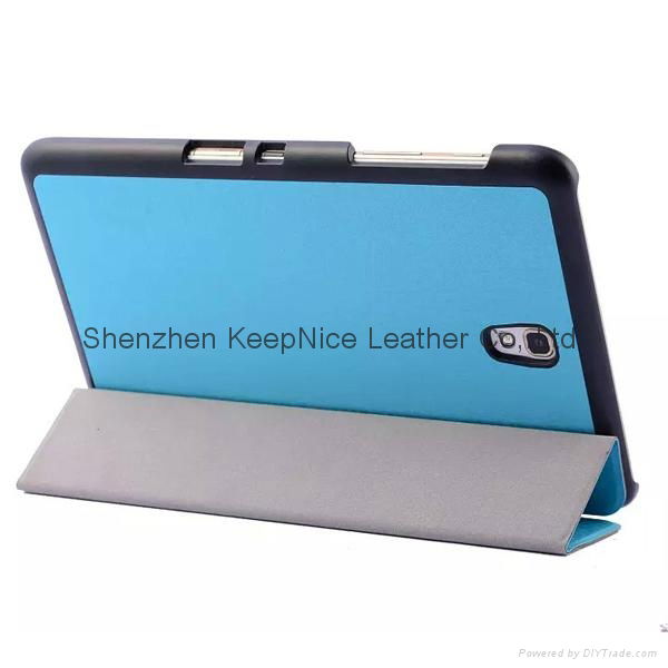 Luxury PU leather business card case for Samsung GALAXY Tab S T700 3