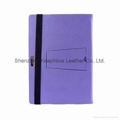 Flip tablet leather cover case for