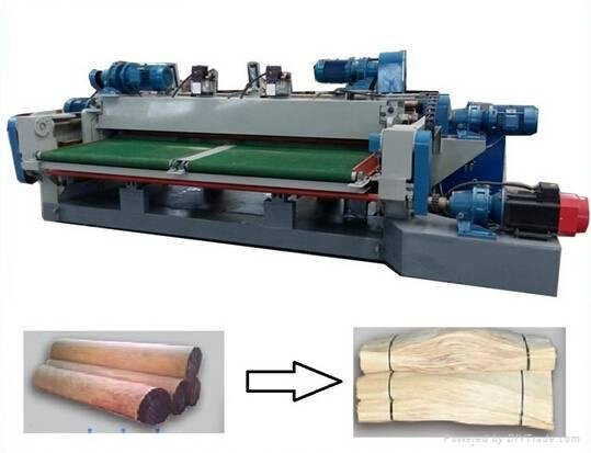 1.3m plywood core veneer peeling machine lathe