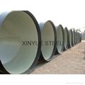 API 5L ERW steel pipe with 3LPE coating 3