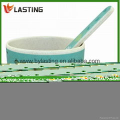 5Pcs Design Baby Plastic Bamboo FibreTableware High Quality Baby Bowl 