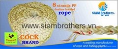 8 Strands Polypropylene Braided Rope