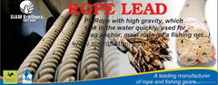 Lead/Sinking Rope - Braided Rope