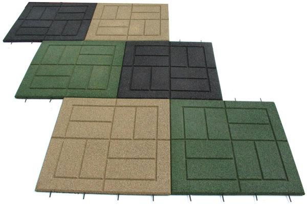 China factory offer color rubber flooring